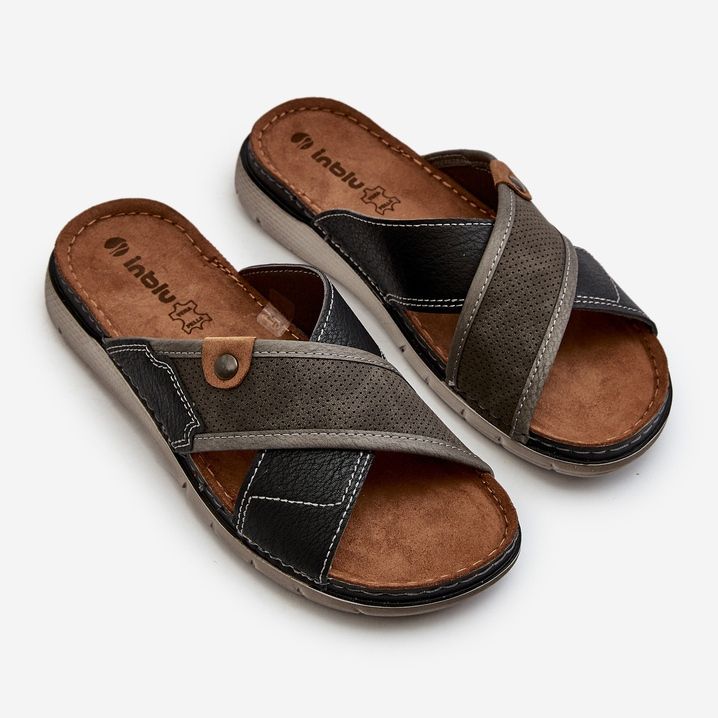 Bekväma flip-flops för män Inblu VI000009 Grå 2