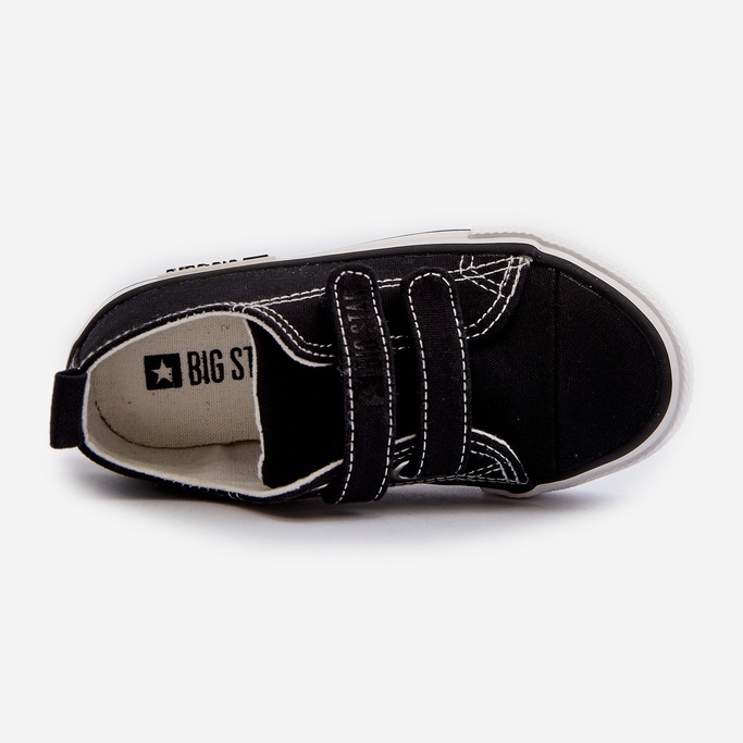 Sneakers med kardborreband för barn Big Star LL374015 Svart 2