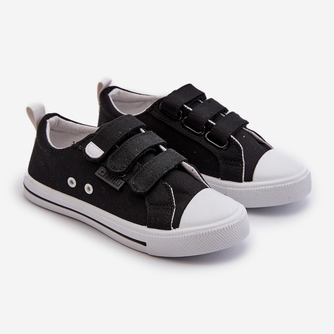 Sneakers med kardborre för barn Big Star NN374118 Svart 1