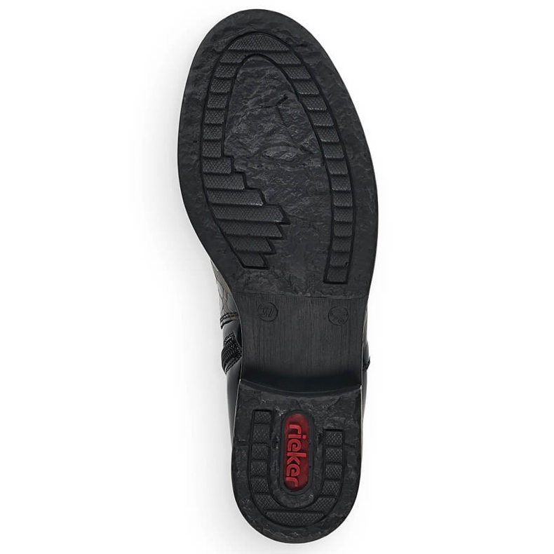 Lackläder Jodhpur stövlar för kvinnor Rieker Z4965-90 svart 2