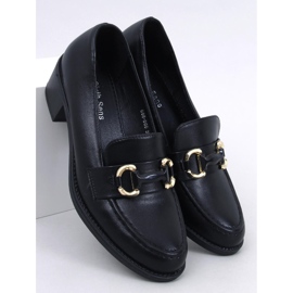 Rabier Black pumps med bred klack svart 1