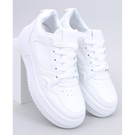 Tixis All White damsneakers vit 1