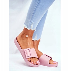 Dam Tofflor Big Star med spänne Rosa FF274A387 1