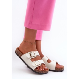 Slip-On flip-flops för kvinnor med Cortina-sula, vit Cortina 2