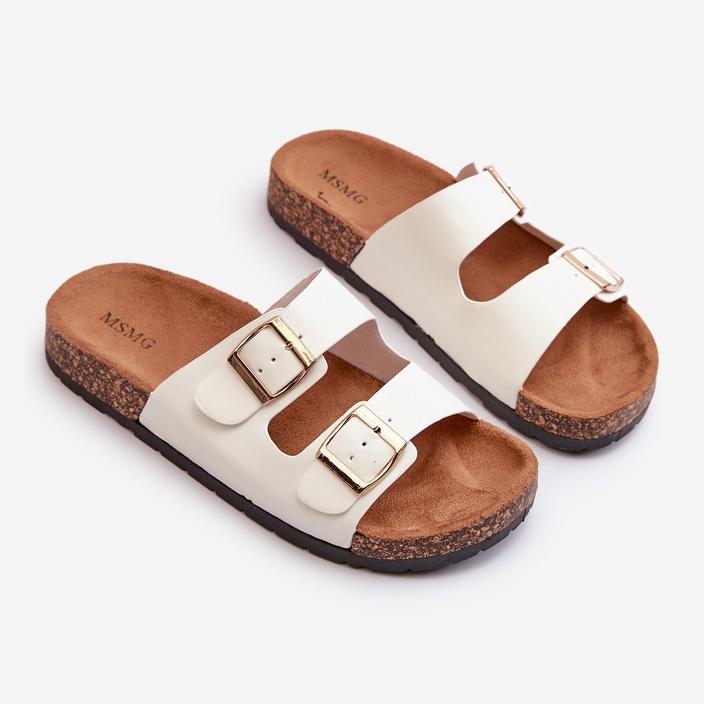 Slip-On flip-flops för kvinnor med Cortina-sula, vit Cortina 1