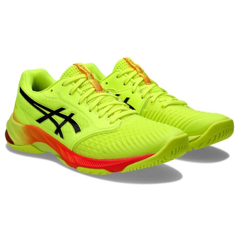 Asics Netburner Ballistic Ff 3 Paris skor 1051A087-750 grön 1