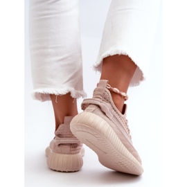 Slip-On Sportskor i tyg för kvinnor, Rosa Nelmarie 1