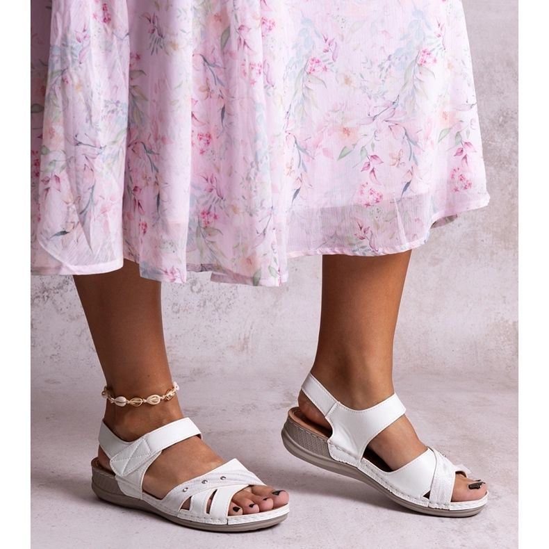 Vita Nural platåsandaler 1