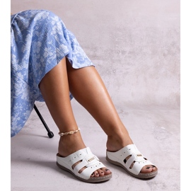 Vita klassiska Karime flip-flops 2