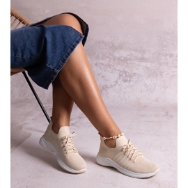 Beige Muaza sportsneakers 1