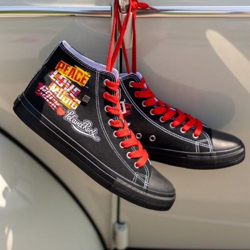 High-top sneakers för män - 30. Pol 'AND'ROCK X Big Star OO174801 - Förköp svart 2