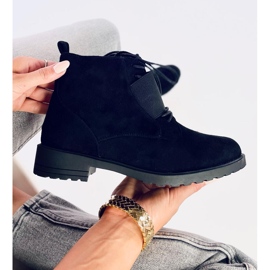 Snörstövlar Anja Black svart 1