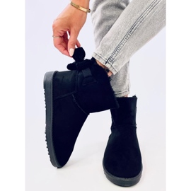 Emusy med Kelly Black ullrosett svart 1