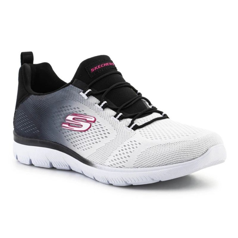 Skechers SUMMITS-BRIGHT W 149536-BKW skor vit 1