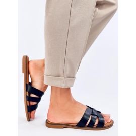 Charnes Svarta flipflops för kvinnor 2