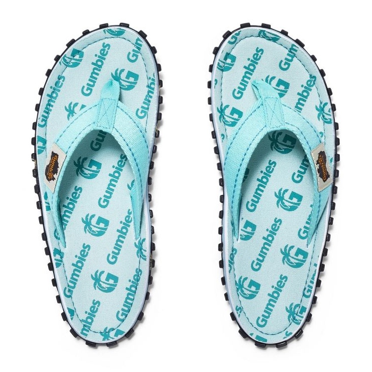 Gumbies Islander flip-flops GU-FFISL129 flip-flops blå 1