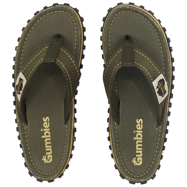 Gumbies Islander flip-flops GU-FFISL119 flip-flops grön 1