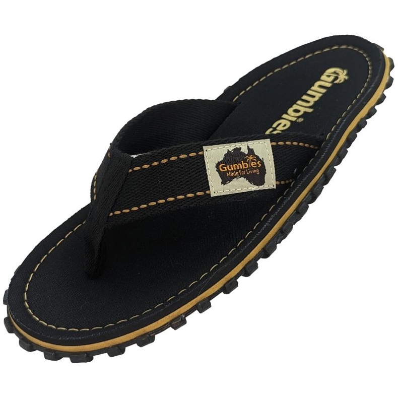 Gumbies Islander flip-flops Klassiska flip-flops GU-FFISL117 svart 2