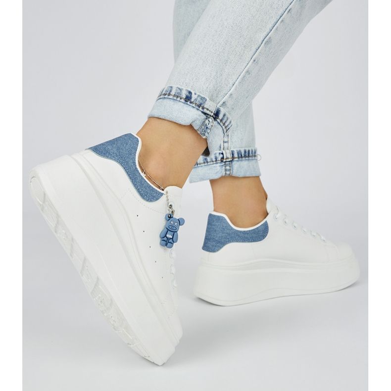 Vita platåskor för kvinnor 1