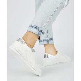 Klassiska sportskor för kvinnor vit 1