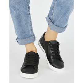 Klassiska svarta sportskor för kvinnor 1