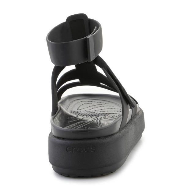 Crocs Brooklyn luxe Gladiator sandaler 209557-060 svart 3