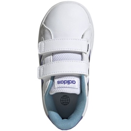 Adidas Grand Court Lifestyle Hook and Loop HP8919 skor vit 1