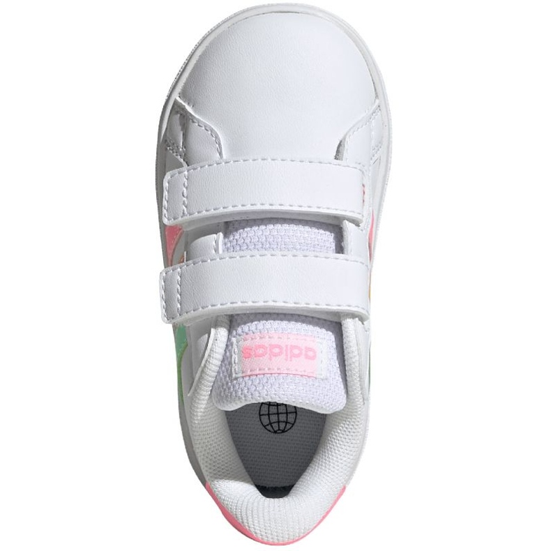 Adidas Grand Court Lifestyle Hook and Loop HP8917 skor vit 1