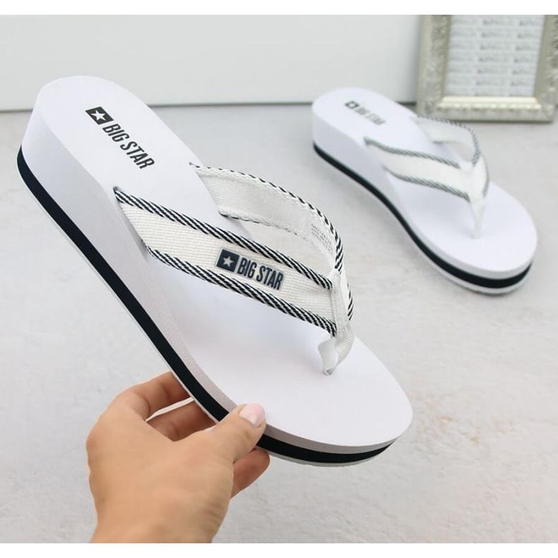 Big Star W NN274A726 wedge flip-flops vit 1