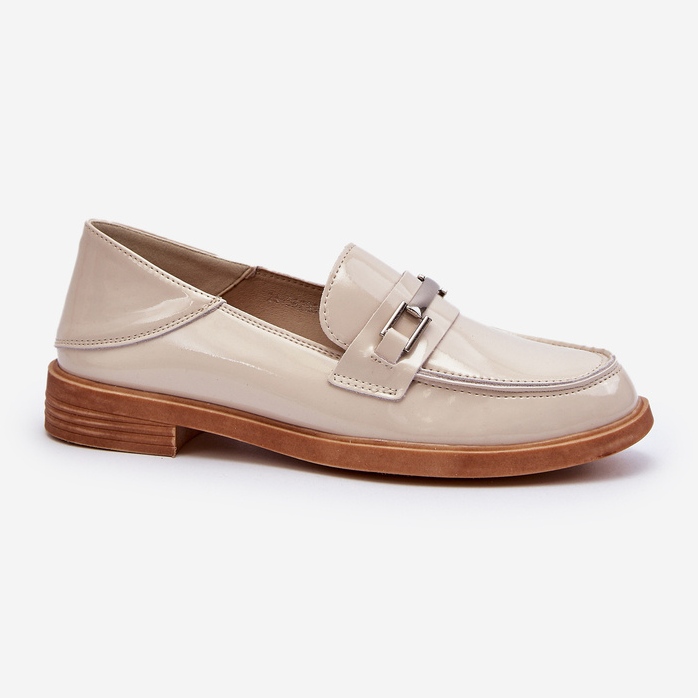 Vinceza Dampatent Beige Nurea Mockasiner 2
