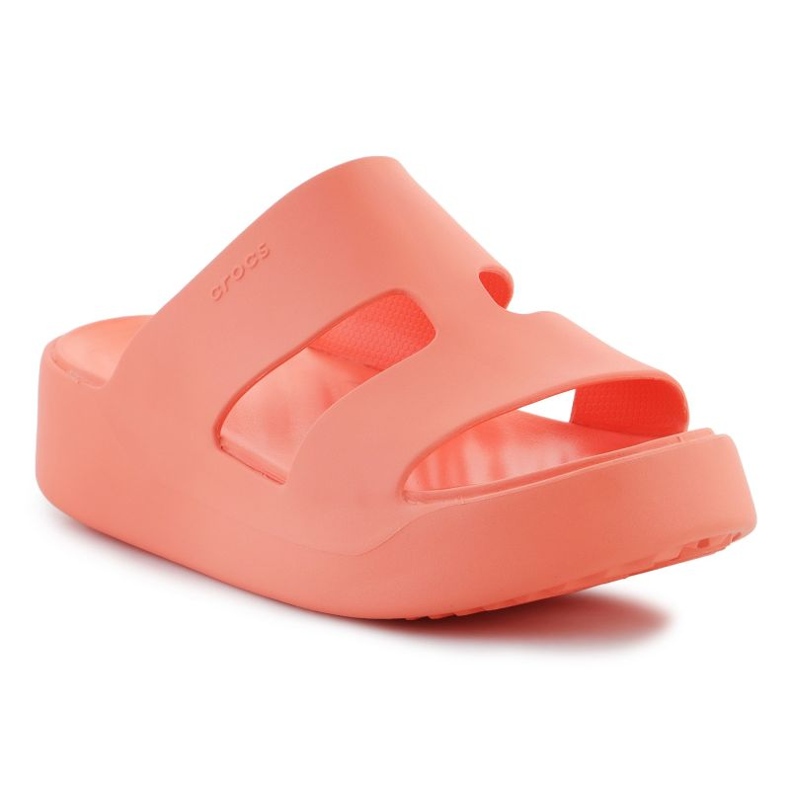 Crocs Getaway Platform H-Strap 209409-84F flip flops orange 1
