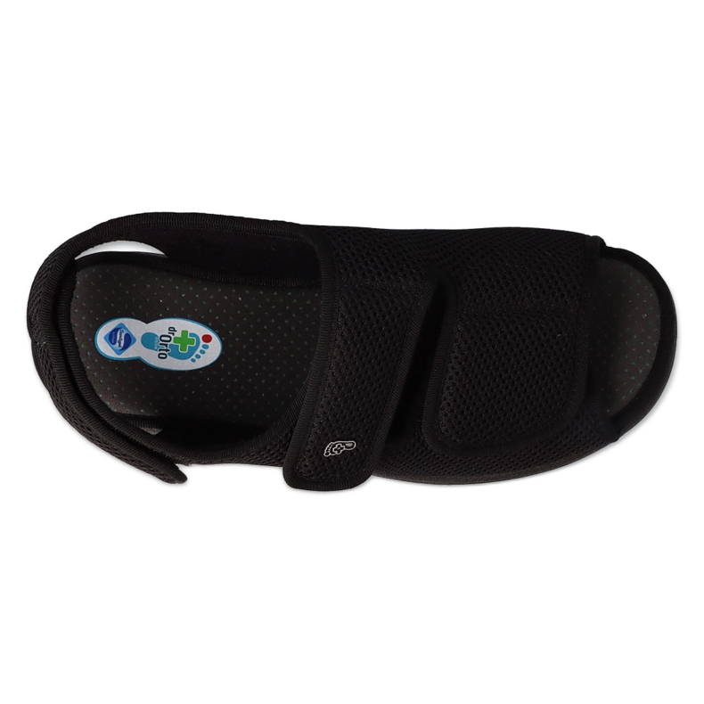 Dr.ORTO Befado herrsandaler med kardborre, pu 077M001, svart 3