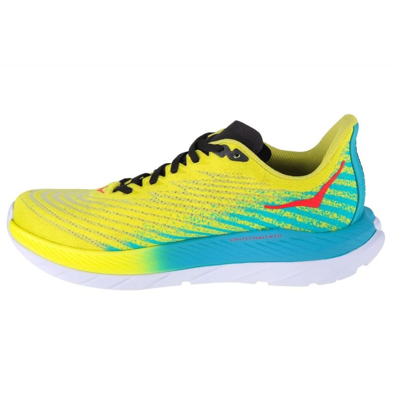 Hoka Mach 5 skor 1127893-EPSB gul 1