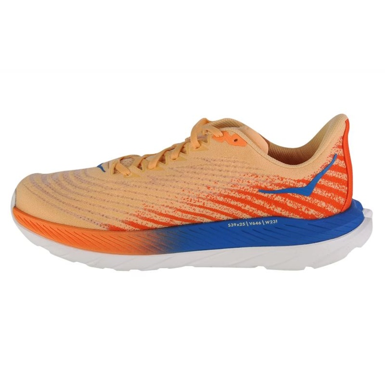 Hoka Mach 5 skor 1127893-IVOR orange 1