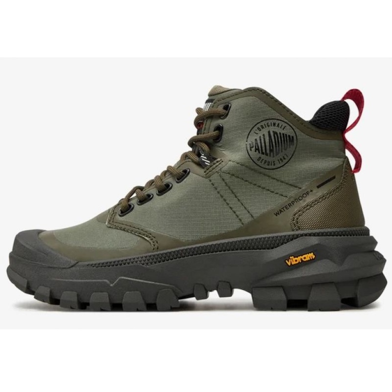 Palladium Pallarider Mid Wp+ skor 79108-309-M grön 1
