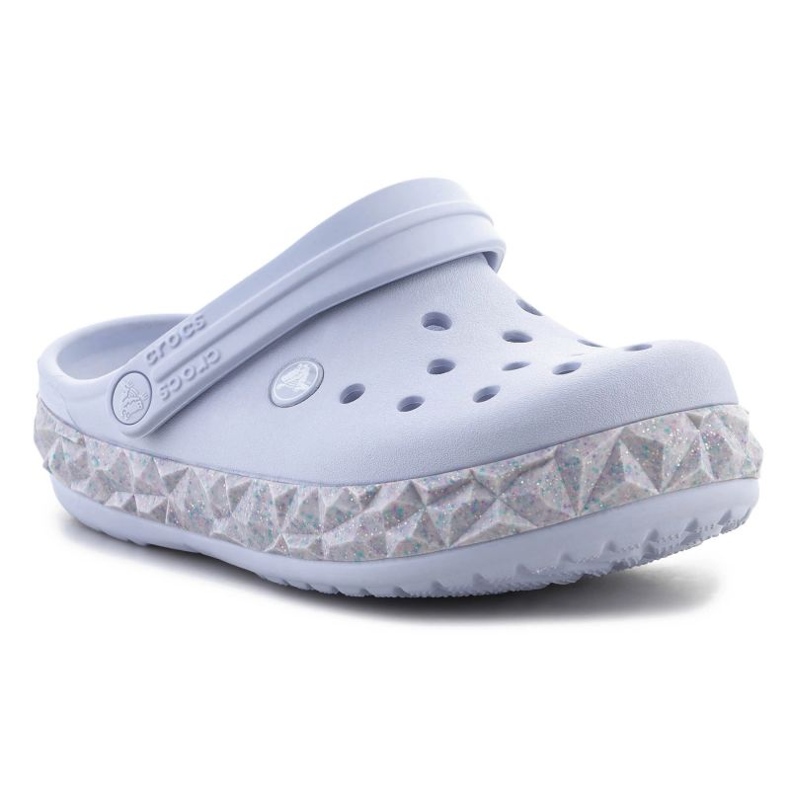 Crocs Crockband Geometric Glitter Band Clog 210134-5AF flip flops purpur 1
