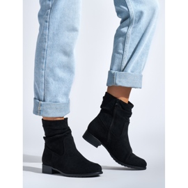 Svarta cowboystövlar för kvinnor 1