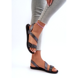 Damsandaler 82429 Ipanema Vibe Sandal Fem Svart och Silver 3