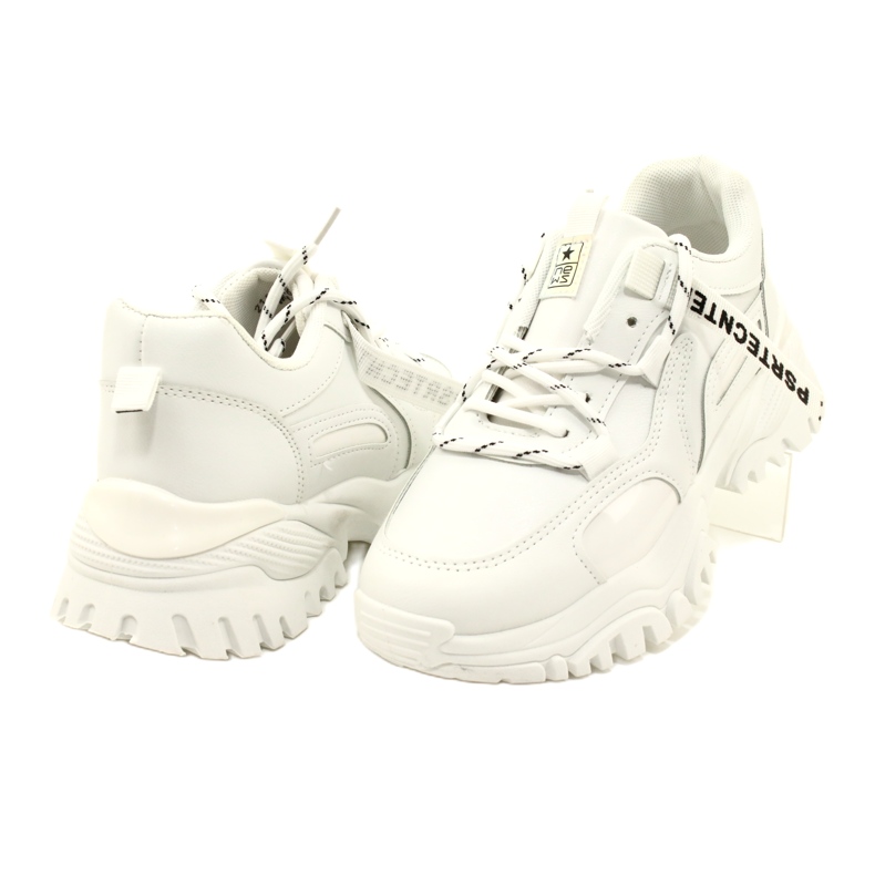 Evento Sport damsneakers Nyheter 21SP26-3925 vit 5