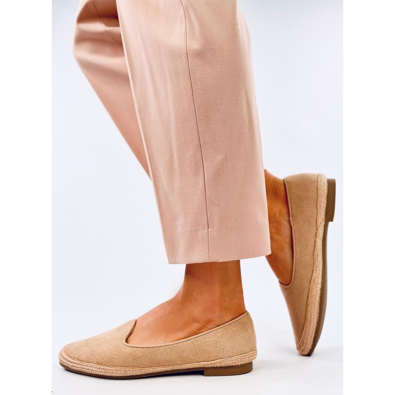 Ballot Camel espadrillor för kvinnor beige 2