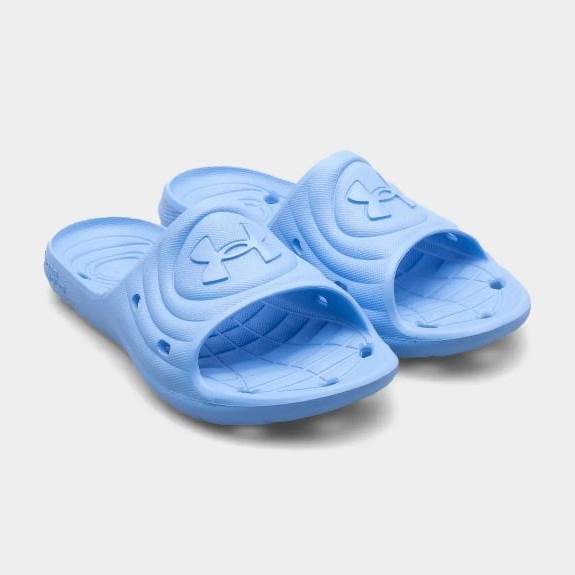 Herrtofflor Under Armour Locker Iv Sl 3023758-402 blå 2