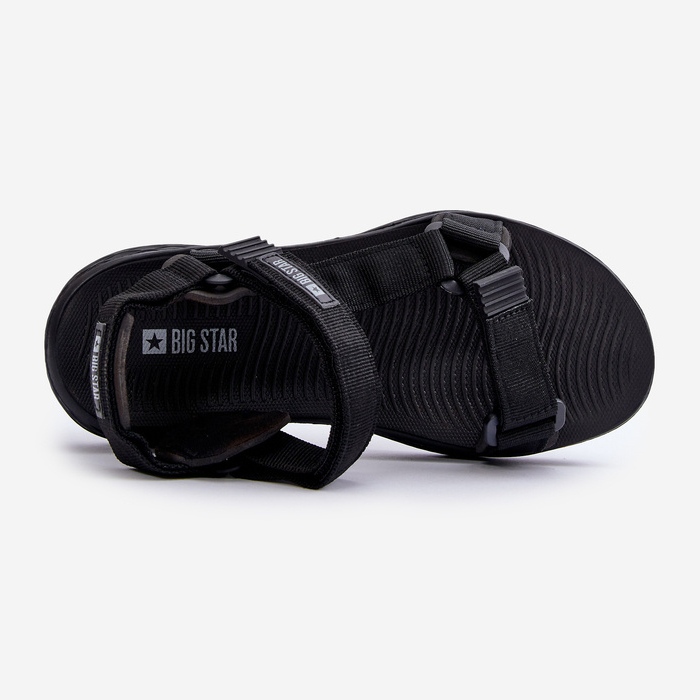 Sandaler för kvinnor Big Star Black FF274A600 svart 1