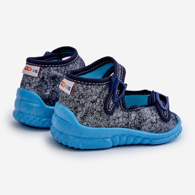 Lemigo Barnsandaler Nel 310-19 Gokids Grafit blå 2
