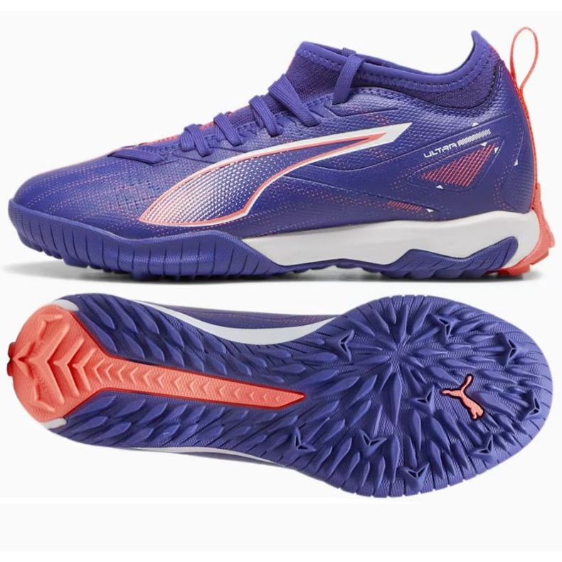 Puma Ultra 5 Match TT+ Mid-skor 108097-01 purpur 1