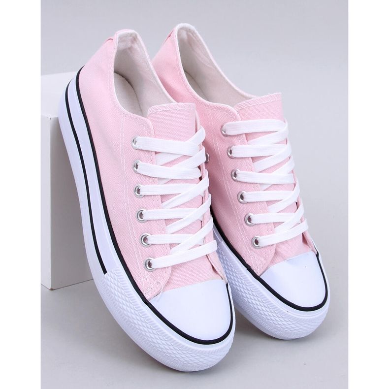 Klassiska damsneakers Fargis Pink rosa 1