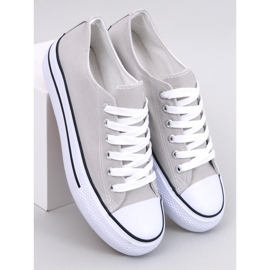 Fargis Grey klassiska sneakers för kvinnor grå 1