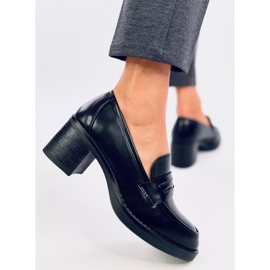 Ramona Black högklackade loafers svart 2