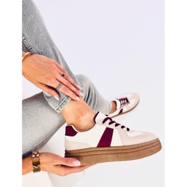 Melba Wine damsneakers beige 1