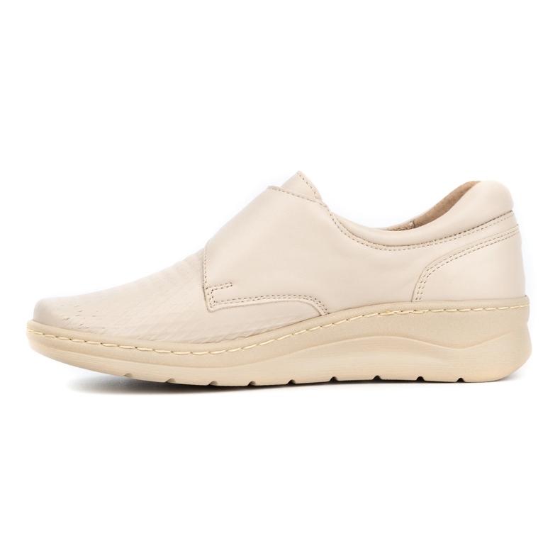 WASAK Skinnsneakers dam 0539W, kräm beige 1
