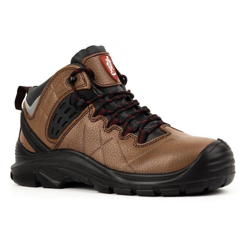 Herrskor URGENT 131/S1 brun 1